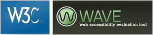 Logotipos dos programas w3c e wave